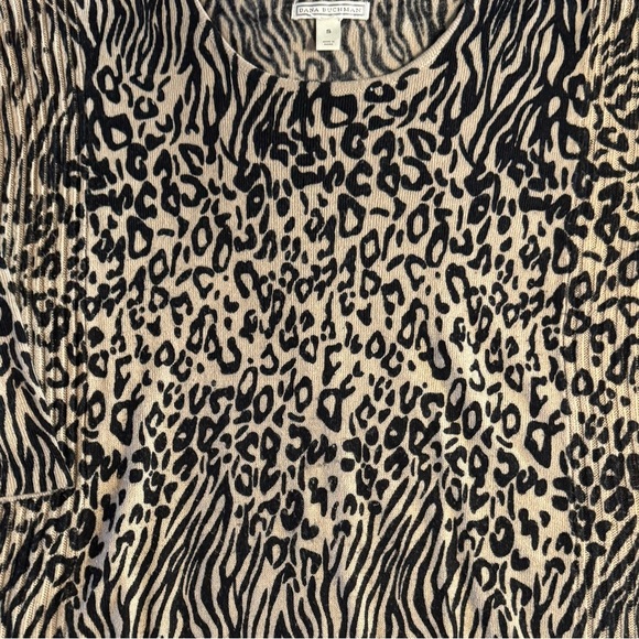 Dana Buchman Animal Print Sweater - Picture 6 of 6